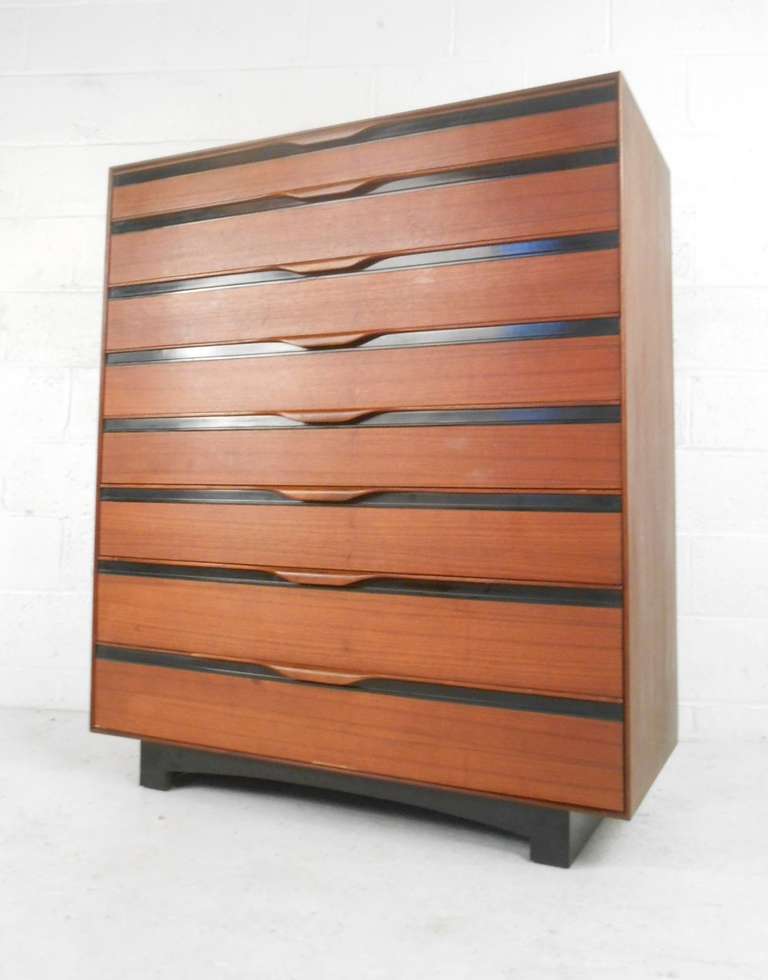 Suite de chambre à coucher mi-siècle moderne de John Kapel pour Glenn of California Bon état à Brooklyn, NY