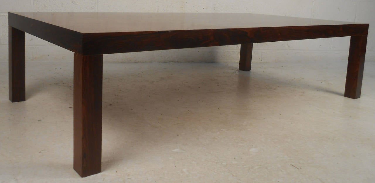 Danish Scandinavian Modern Rosewood Coffee Table by Centrum Mobler For Sale