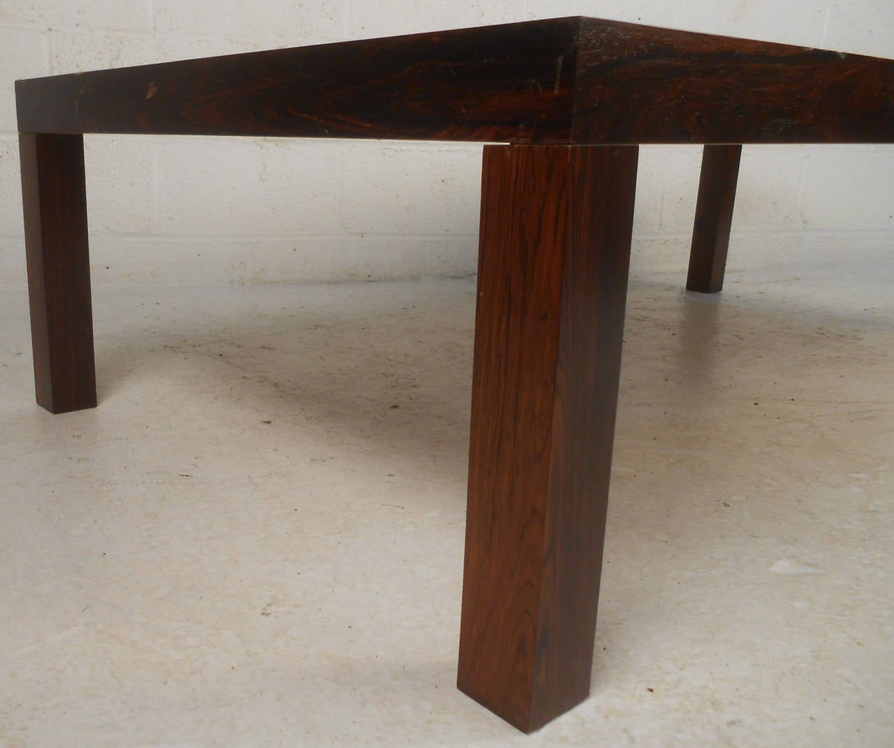 Mid-20th Century Scandinavian Modern Rosewood Coffee Table by Centrum Mobler For Sale