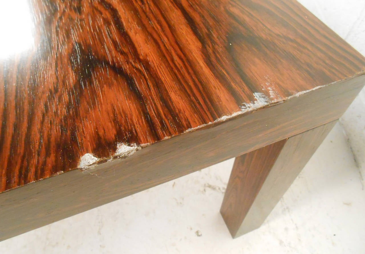Scandinavian Modern Rosewood Coffee Table by Centrum Mobler For Sale 2