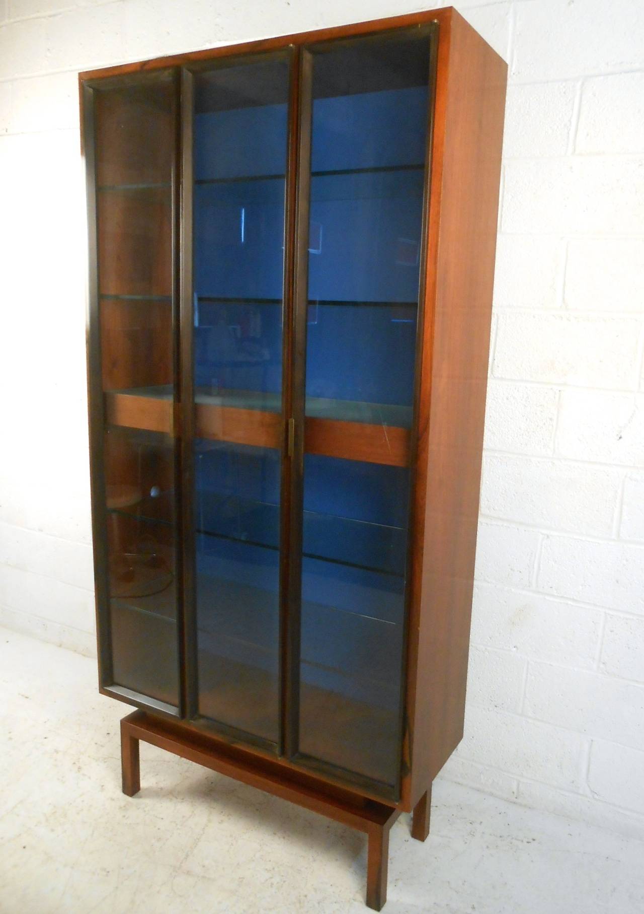 modern display case