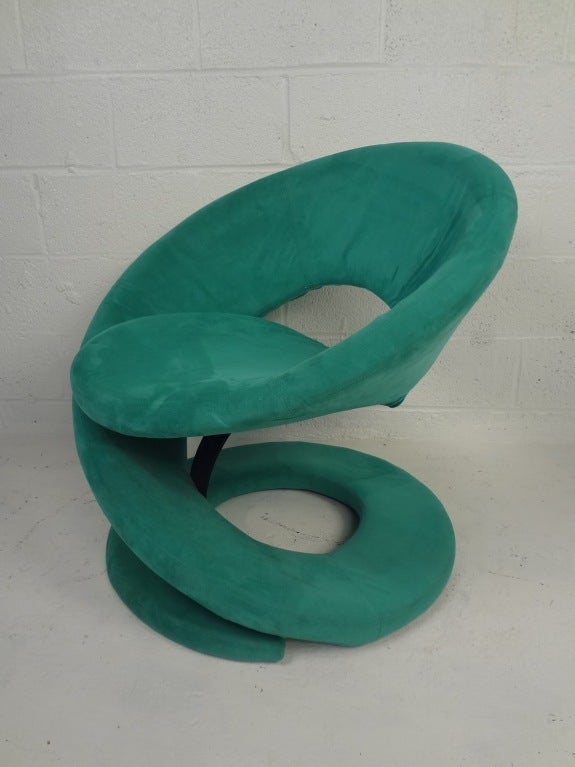 Unknown Modern Sculptural Occasional Chair