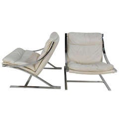 Zeta Lounge Chairs by Paul Tuttle