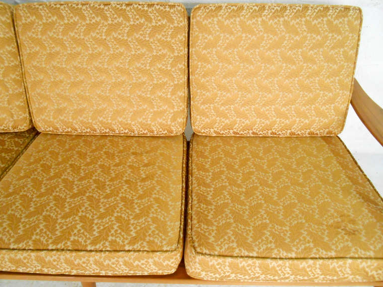 Three-Piece Mid-Century Modern Living Room Set For Sale at 1stDibs