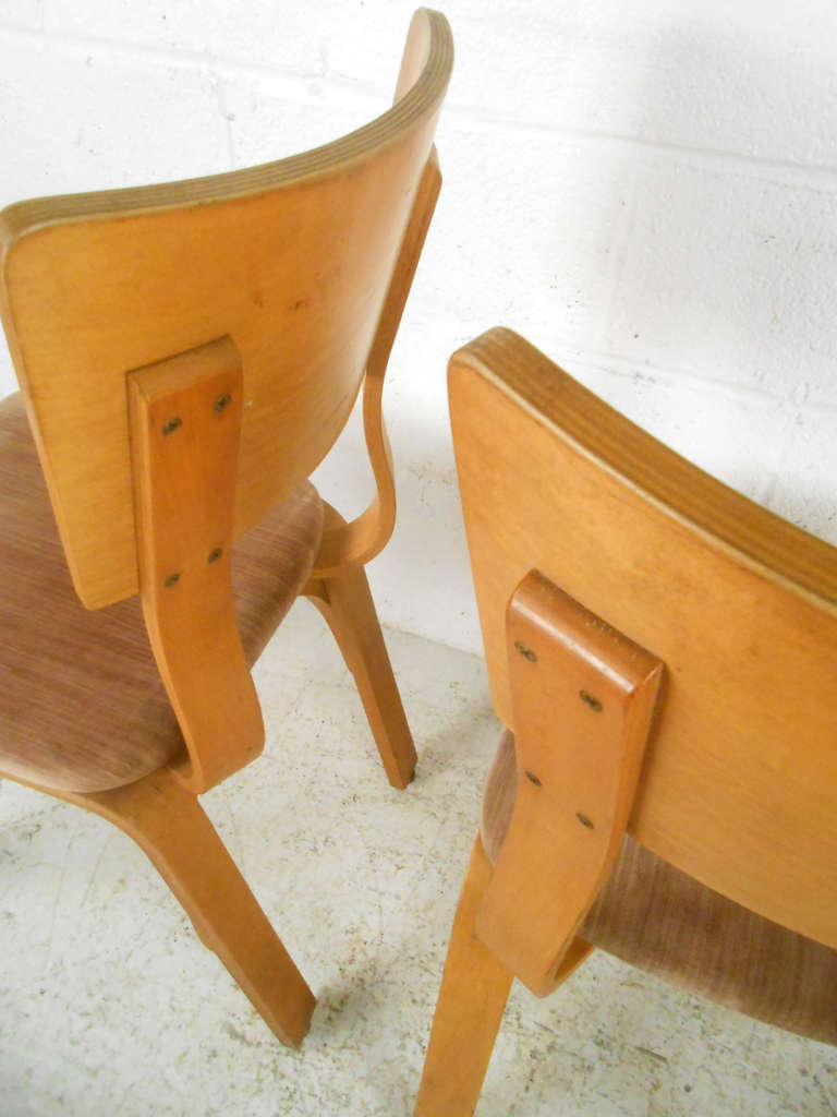mid century bentwood chair