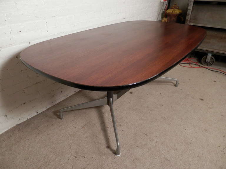 American Mid-Century Modern Eames Designed Table for Herman Miller