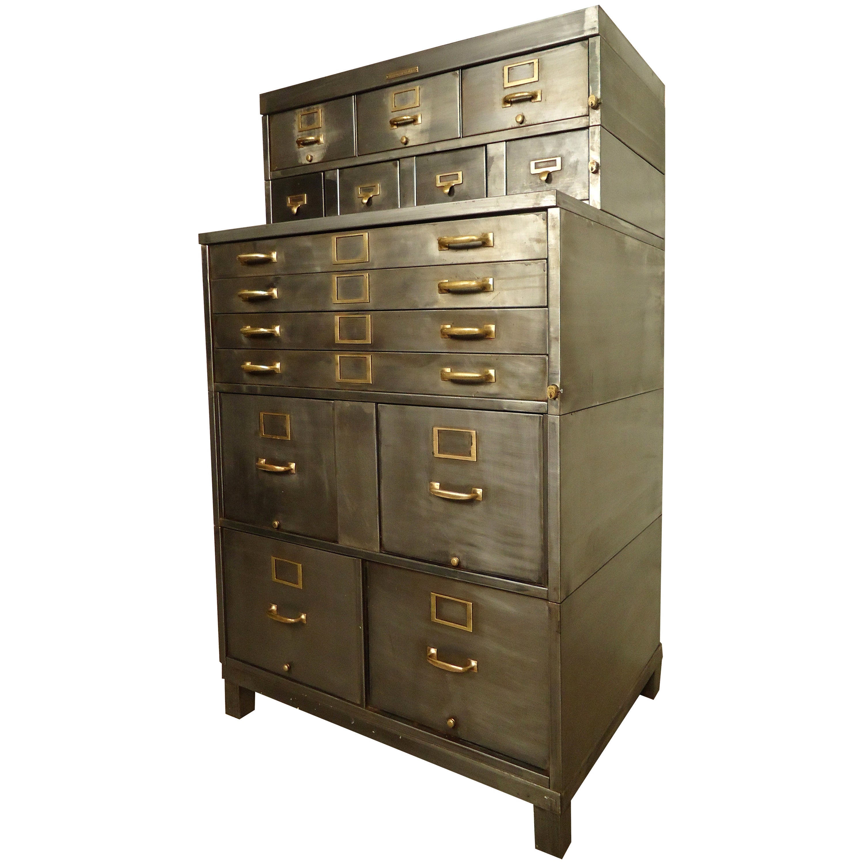 Five-Stack Industrial File Cabinet by Library Bureau SoleMakers