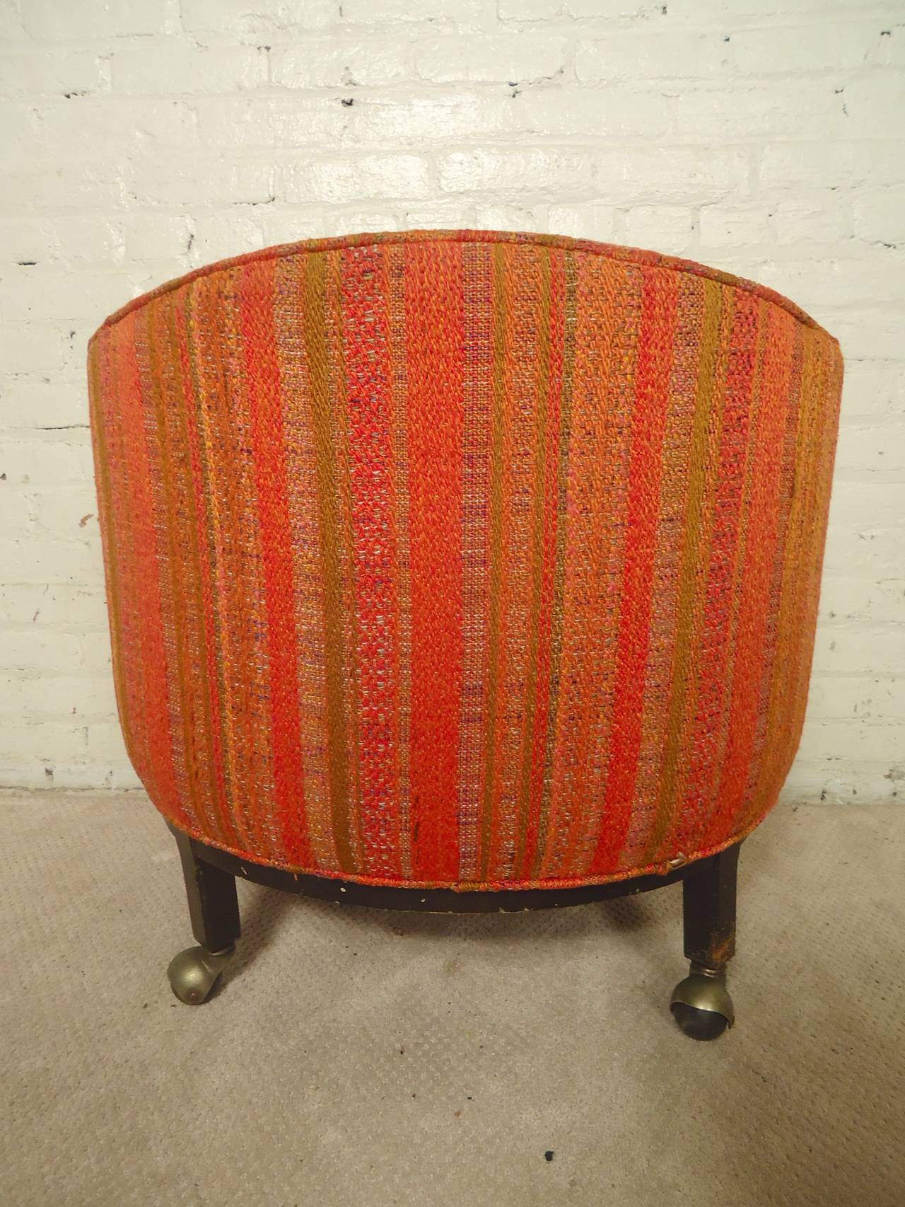 Mid-20th Century Barrel Back Midcentury Chairs