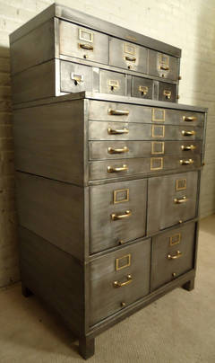 Five-Stack Industrial File Cabinet by Library Bureau SoleMakers
