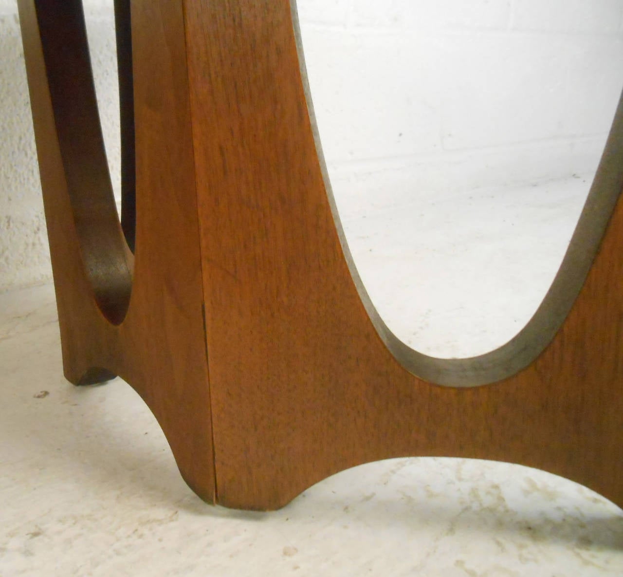 Mid-20th Century Sculptural Modern Walnut Coffee Table by J.B. Van Sciver Company