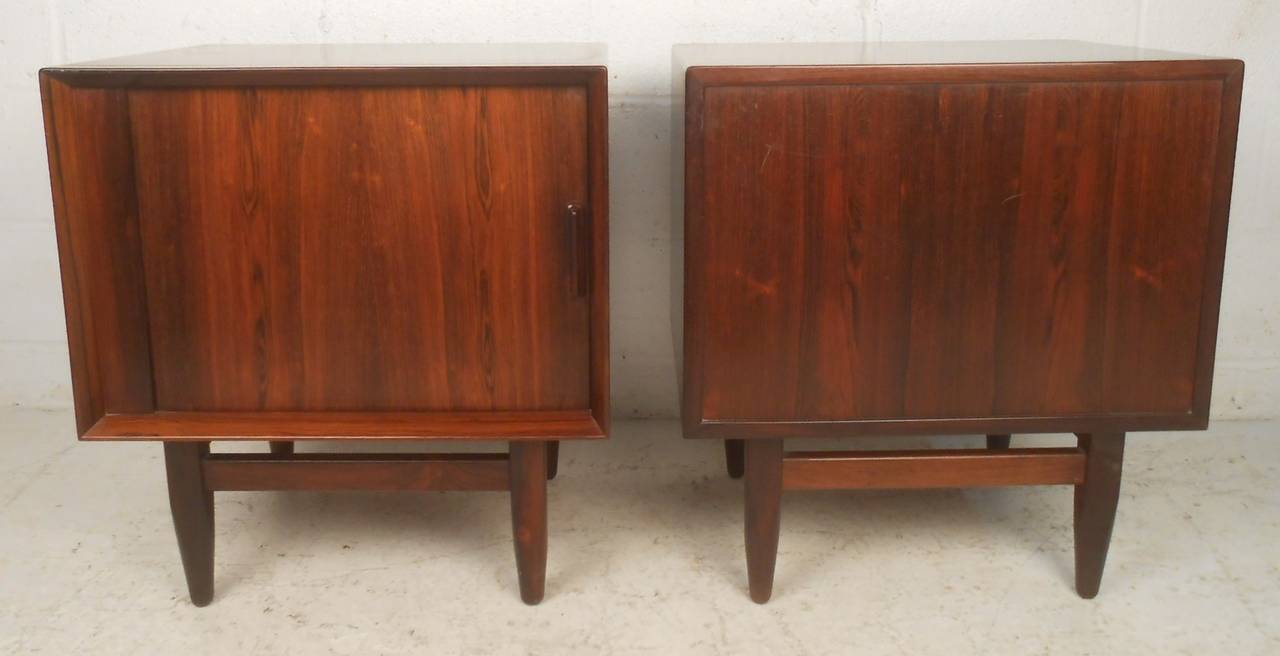 Danish Nightstands by Falster 1