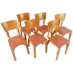 Set of Mid Century Modern Thonet Dining Chairs