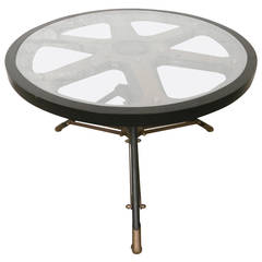 Vintage Industrial Style Coffee Table