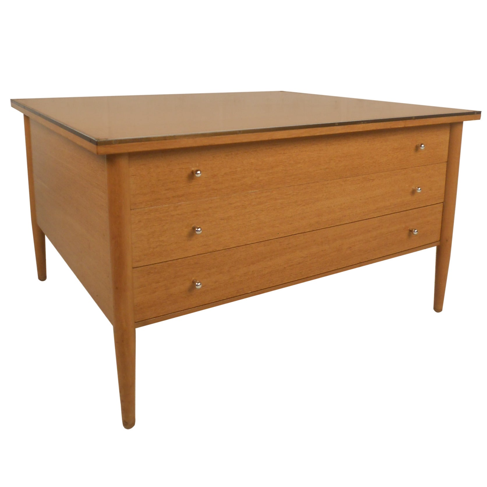 Paul McCobb Three-Drawer Occasional Table from The Connoisseur Collection