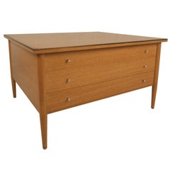 Vintage Paul McCobb Three-Drawer Occasional Table from The Connoisseur Collection