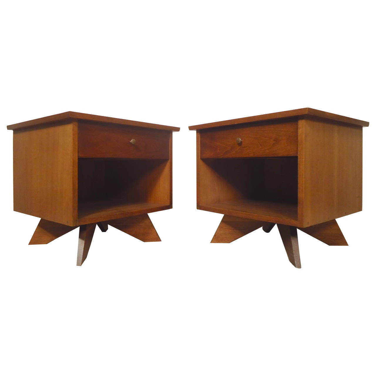 Nakashima Night Stands by at 1stDibs