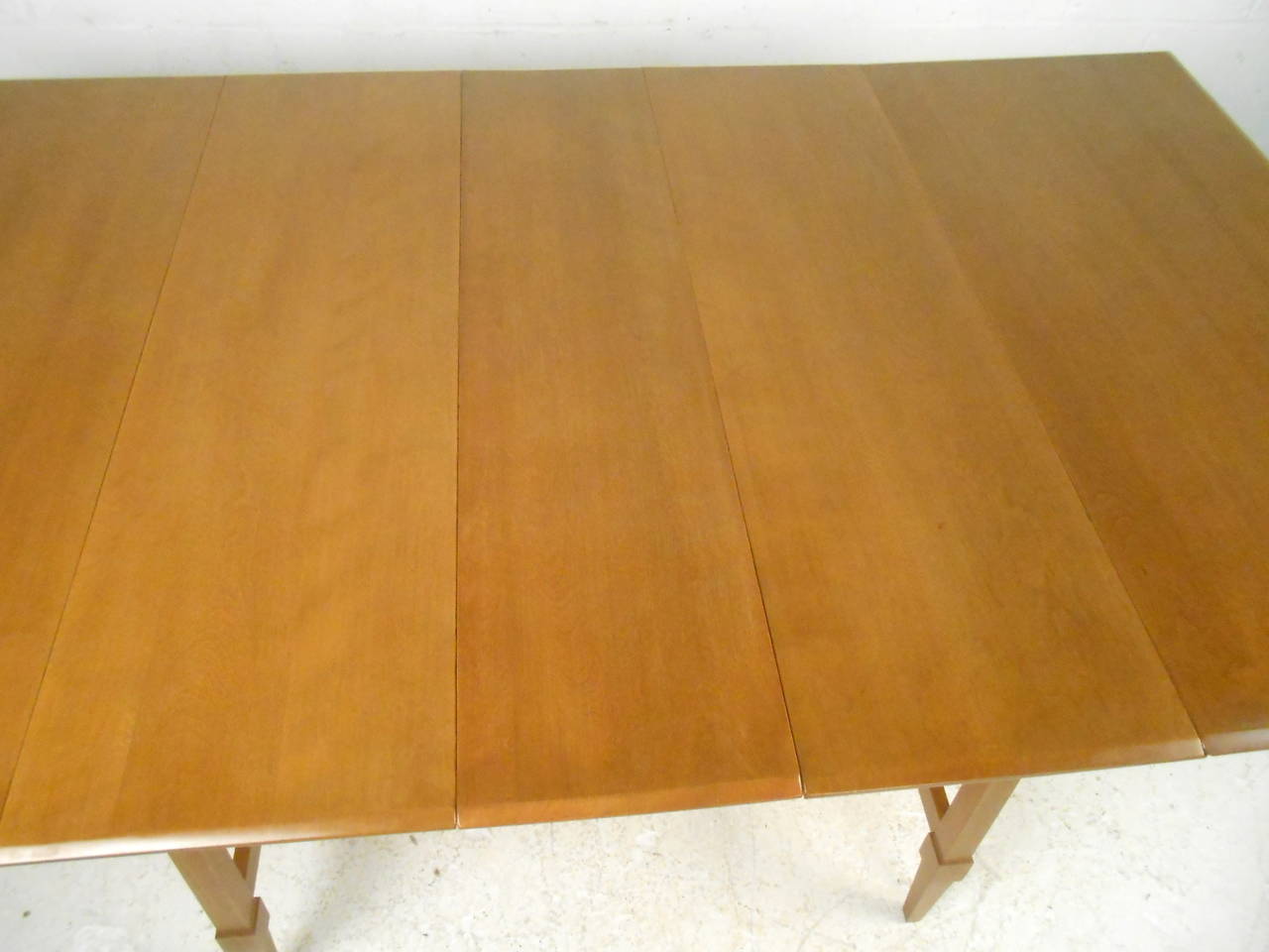Mid-Century Modern Drop-Leaf Table 1