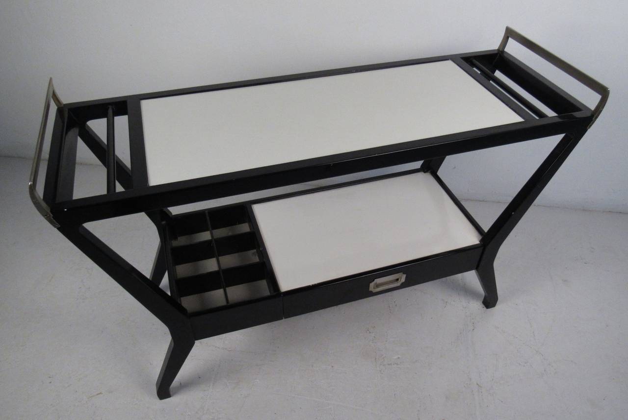 Mid-Century Bar Cart from Baker Furniture
