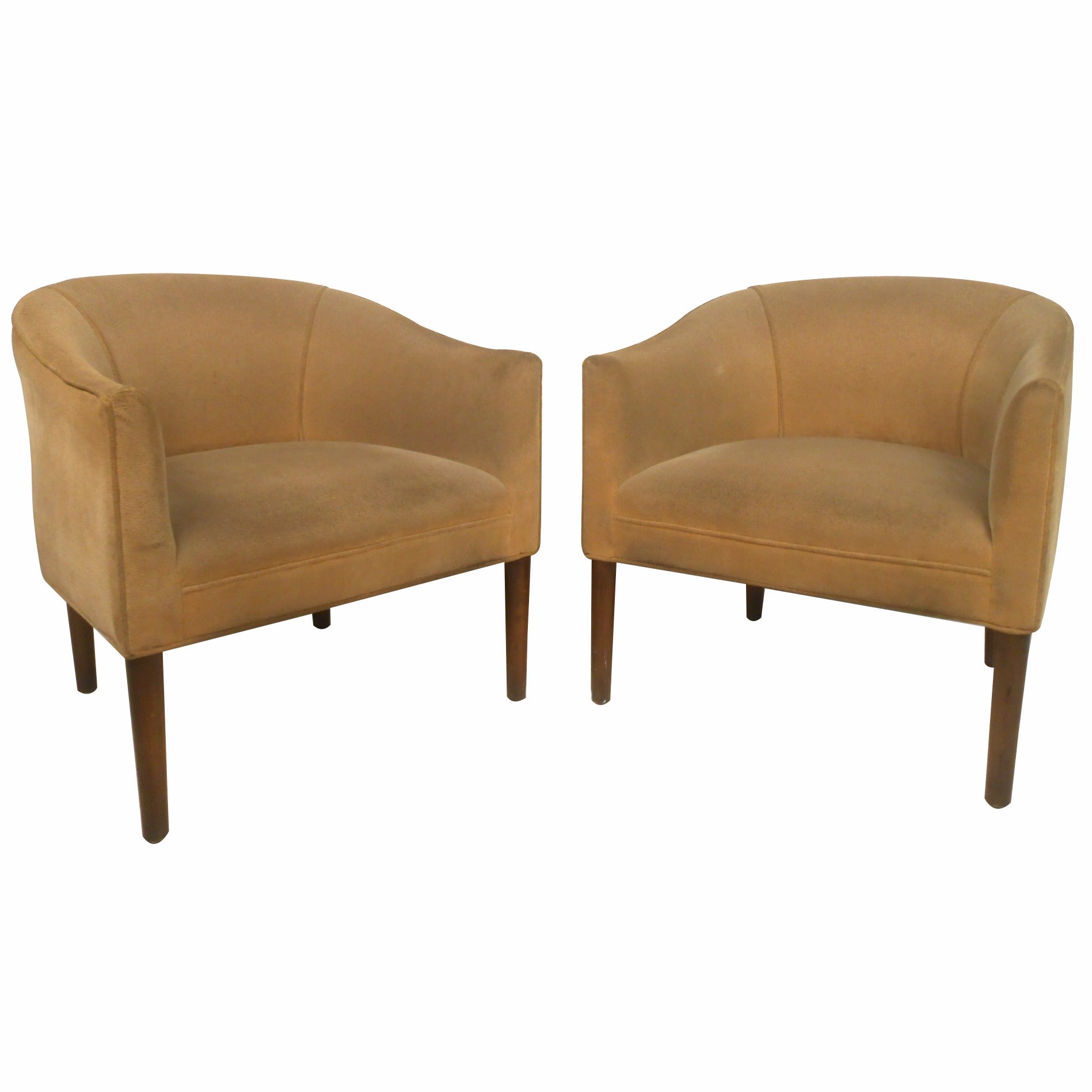 Midcentury Barrel Back Chairs