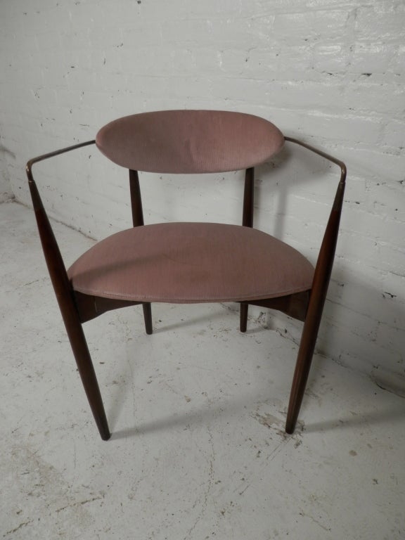 Danish Classic 'Drumstick Chair' by Ib Kofod-Larsen