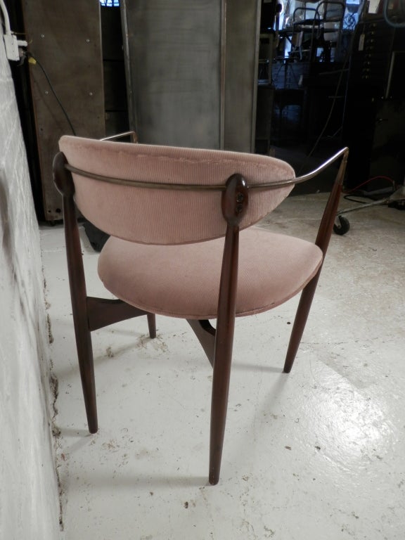 Classic 'Drumstick Chair' by Ib Kofod-Larsen 1