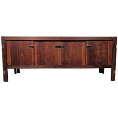 Exceptional Sliding Door Rosewood Server