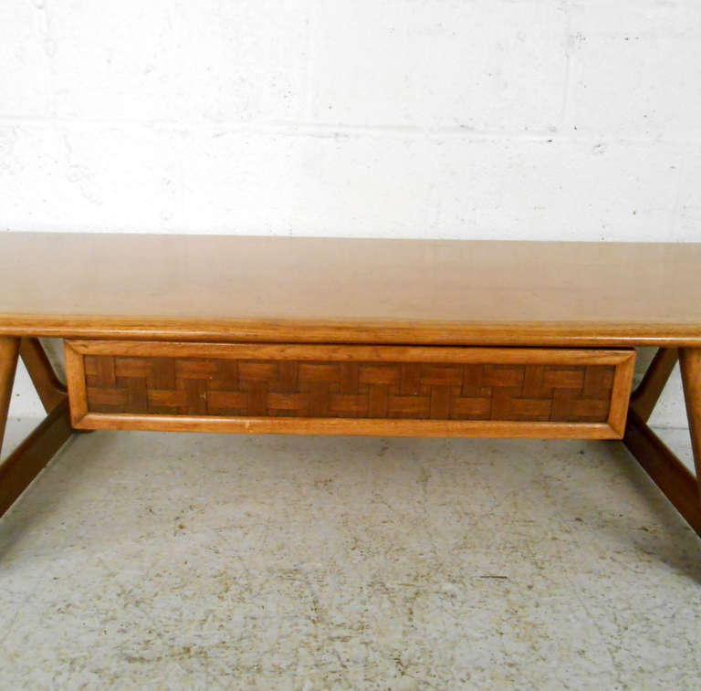 lane coffee table with drawers