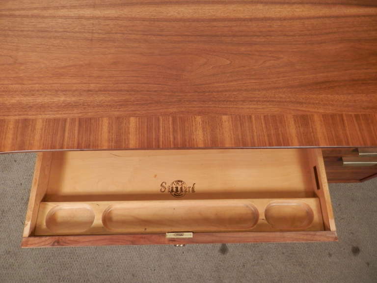 mid century modern executive desk