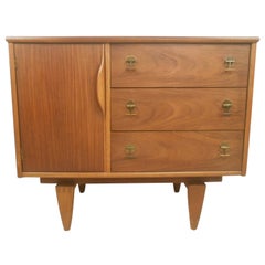 Midcentury Walnut Credenza by Stanley Furniture