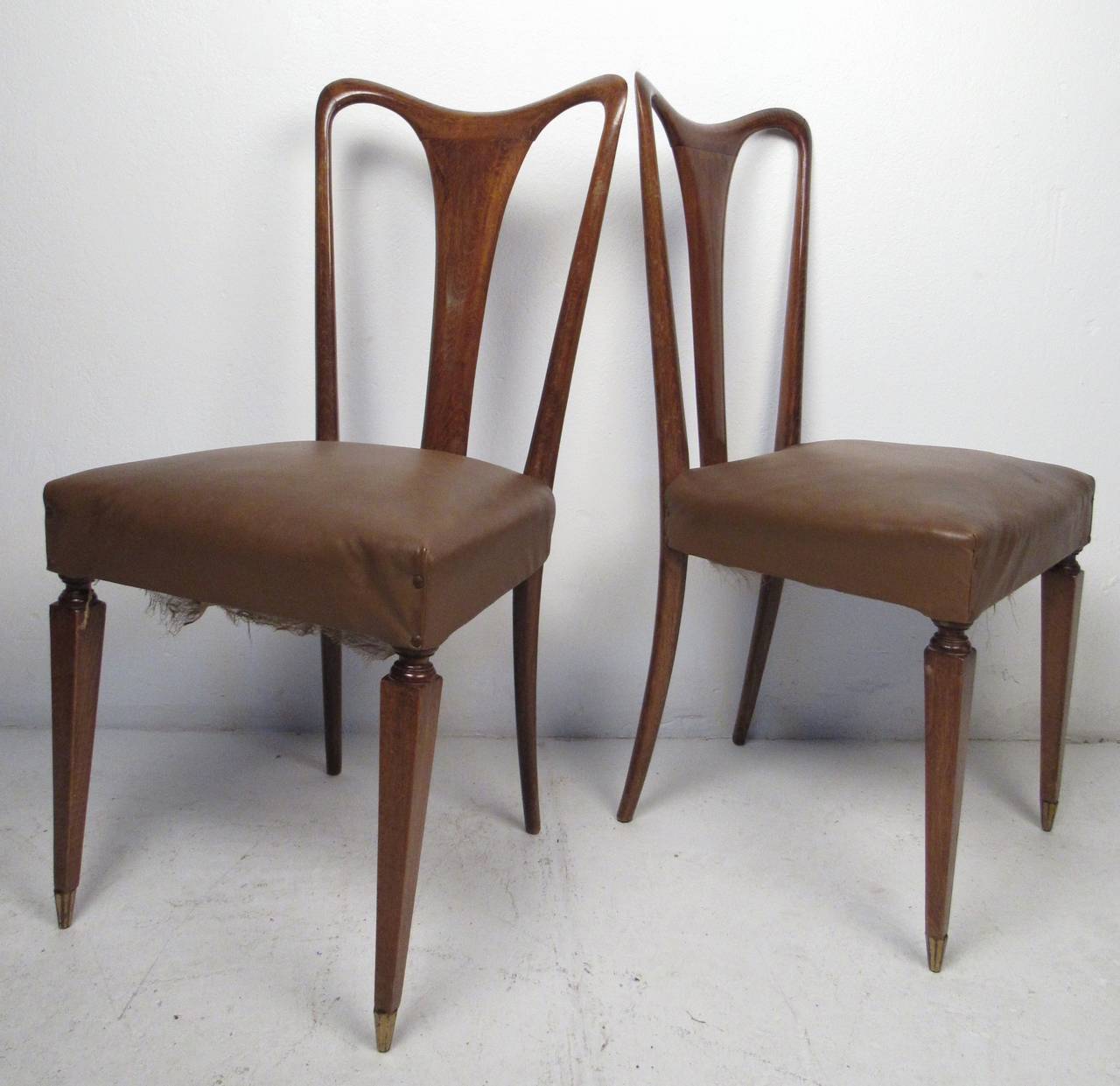 antique italian dining chairs