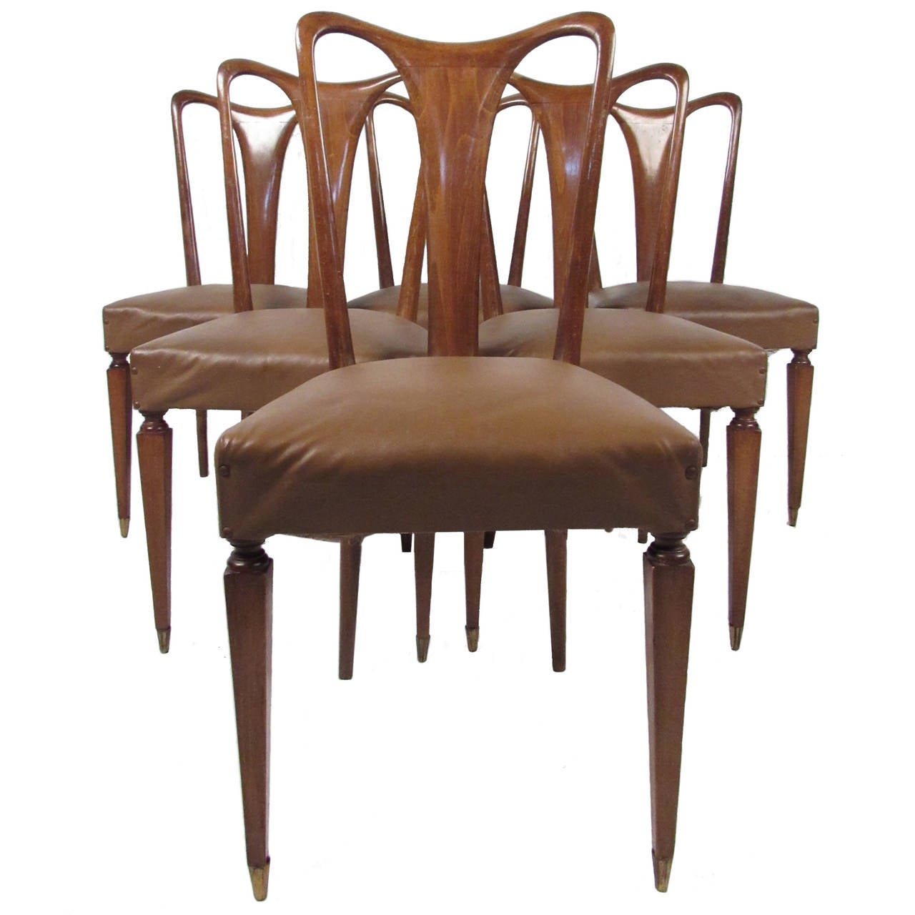 Vintage Italian Dining Chairs at 1stDibs