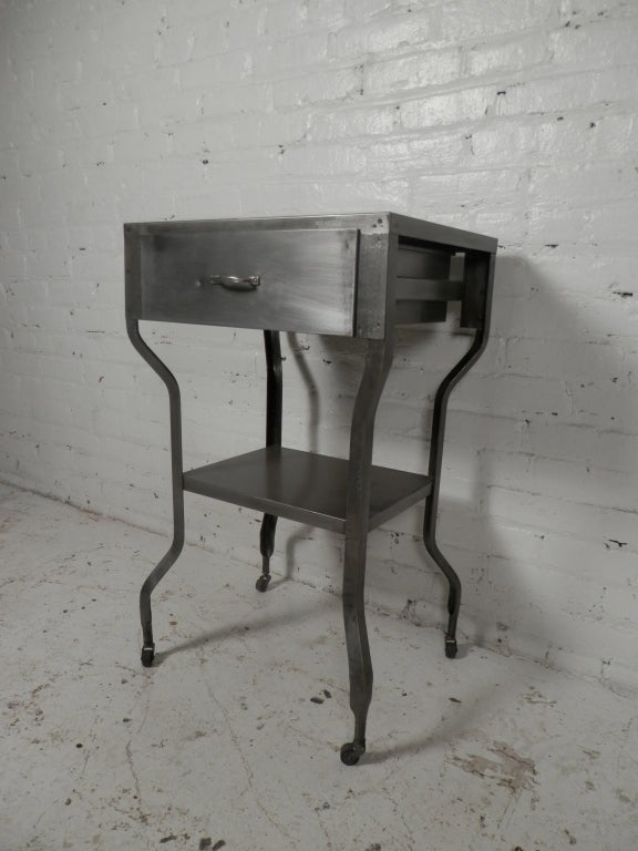 American Industrial Metal Rolling Medical Table