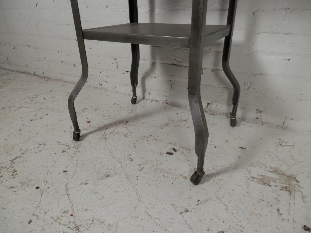 Industrial Metal Rolling Medical Table 3