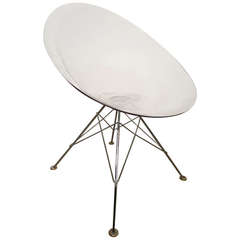 Ero S-Stuhl aus Lucite im Mid-Century-Stil von Kartell