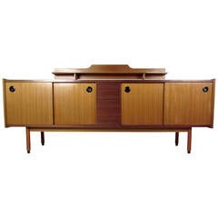 Mid-Century Modern Italian Teak and Rosewood Server 11