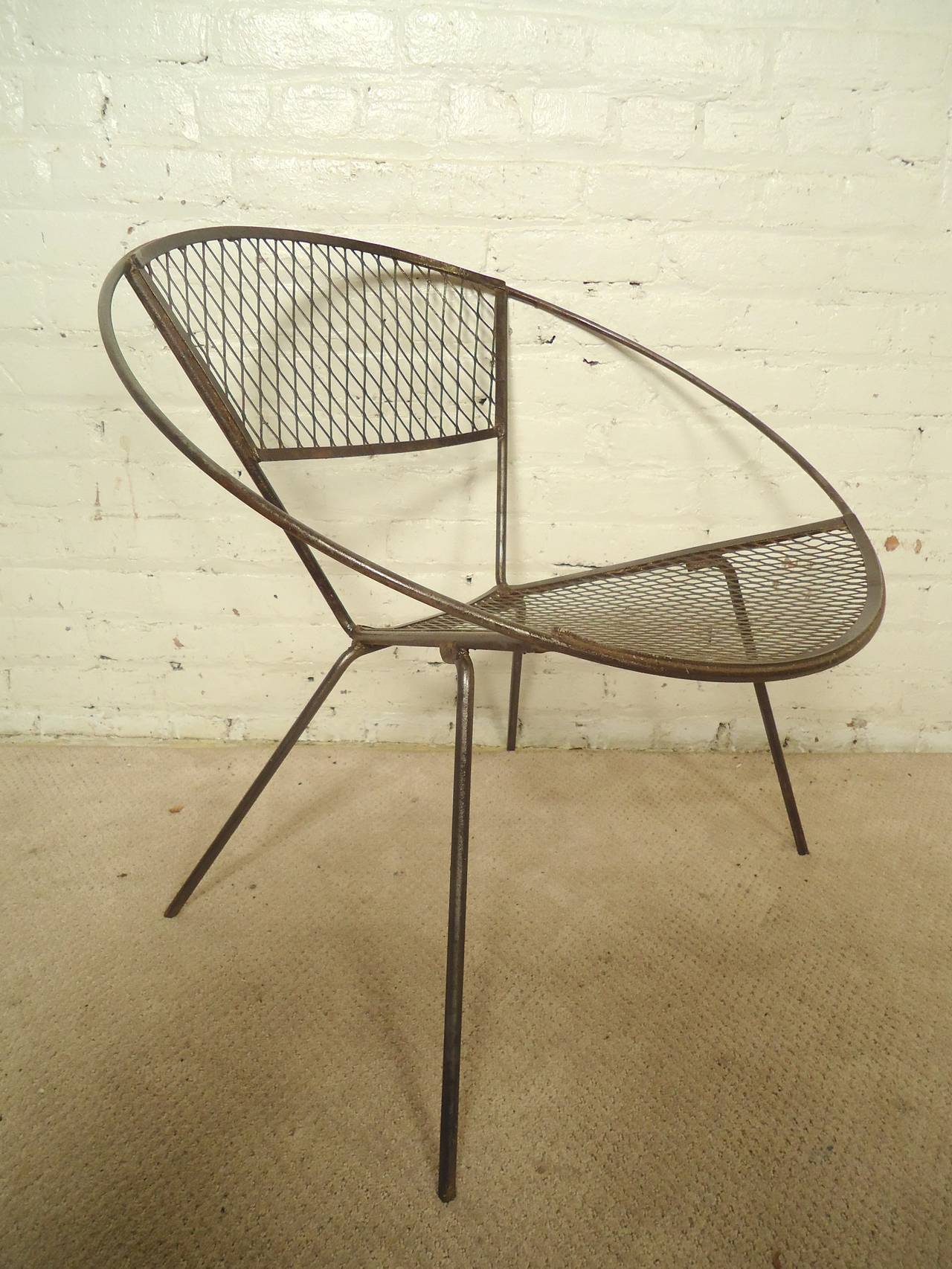 Eames Era Iron Patio Chairs