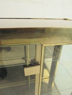 Mastercraft Style Curio Cabinet