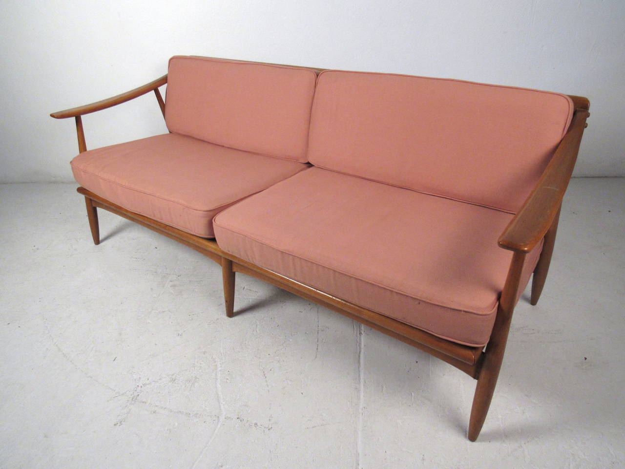 vintage mid century sofa