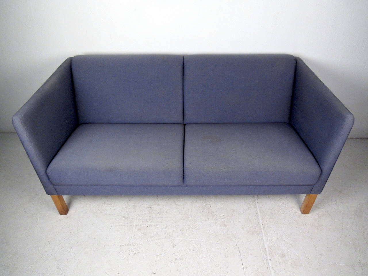 Mid-Century Modern Danish Modern Sofa Loveseat For Sale