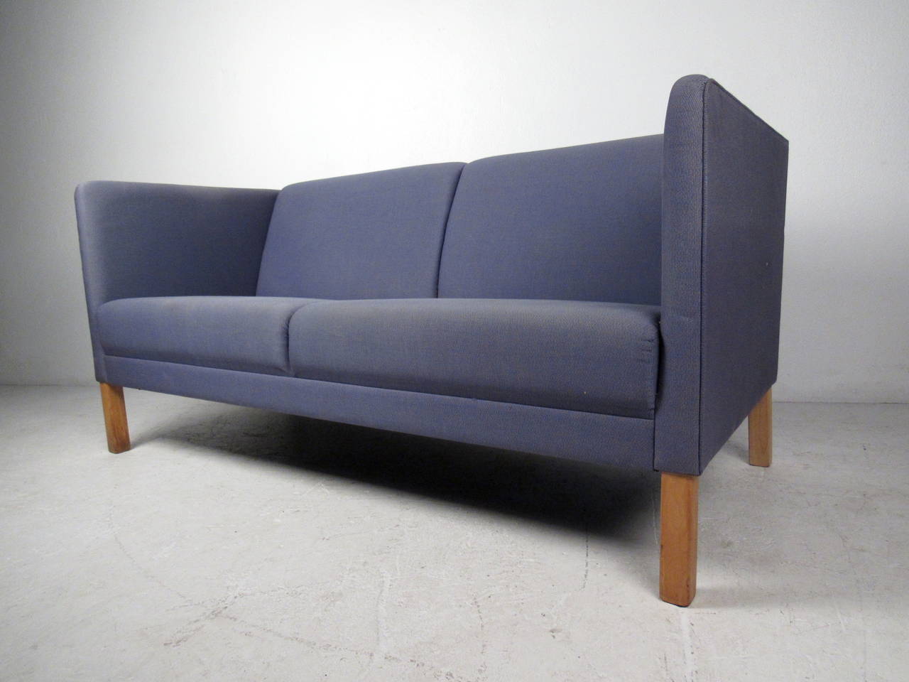 Danish Modern Sofa Loveseat In Good Condition For Sale In Brooklyn, NY