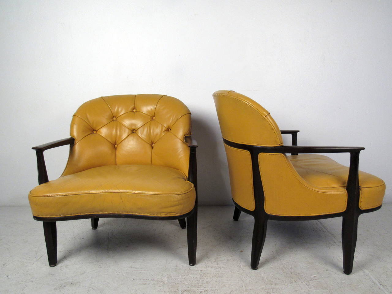 American Pair Dunbar Furniture Lounge Chairs