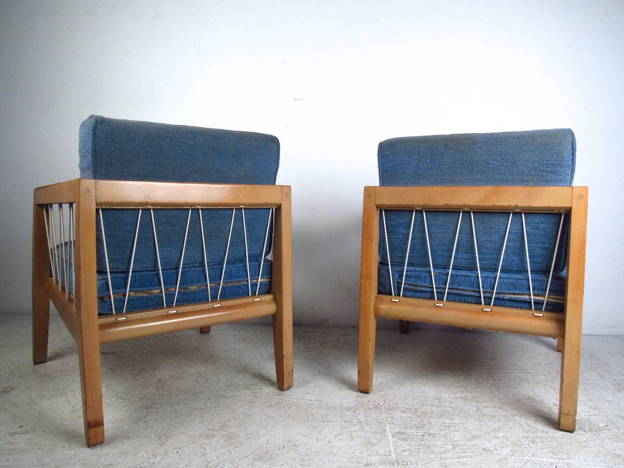 Pair of Edward Wormley Club Chairs for Drexel, c. 1947 2