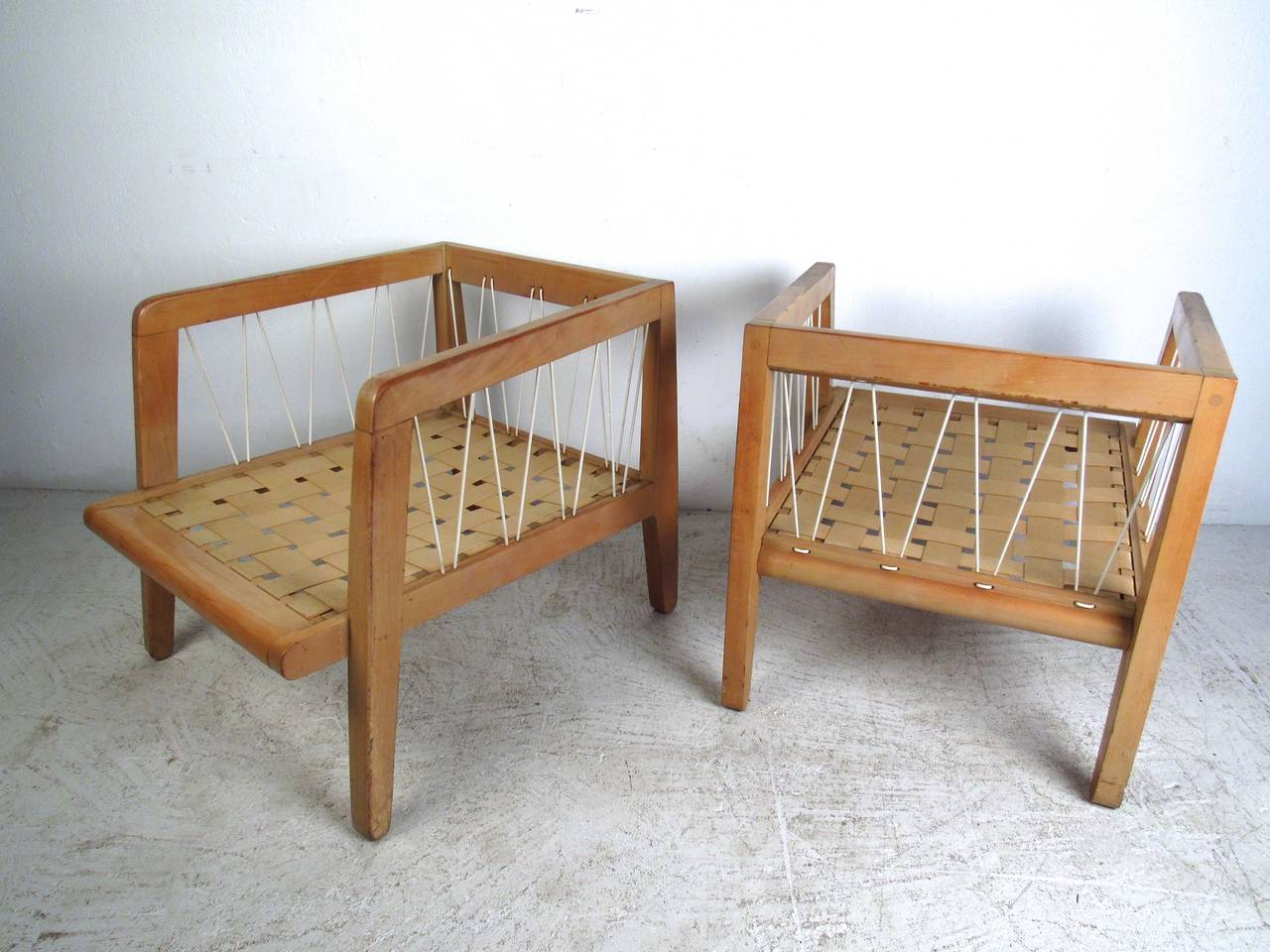 Pair of Edward Wormley Club Chairs for Drexel, c. 1947 3