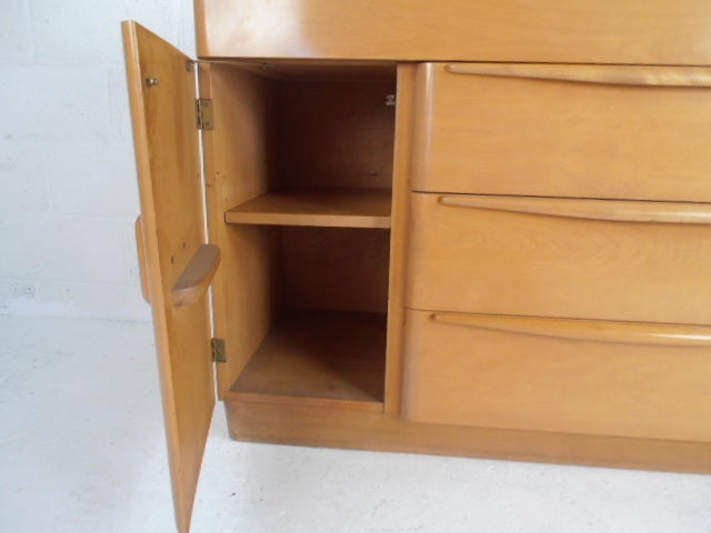 Mid-20th Century Heywood Wakefield Credenza
