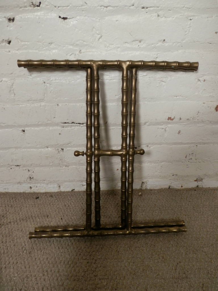 20th Century Hand Crafted Oriental Brass Table
