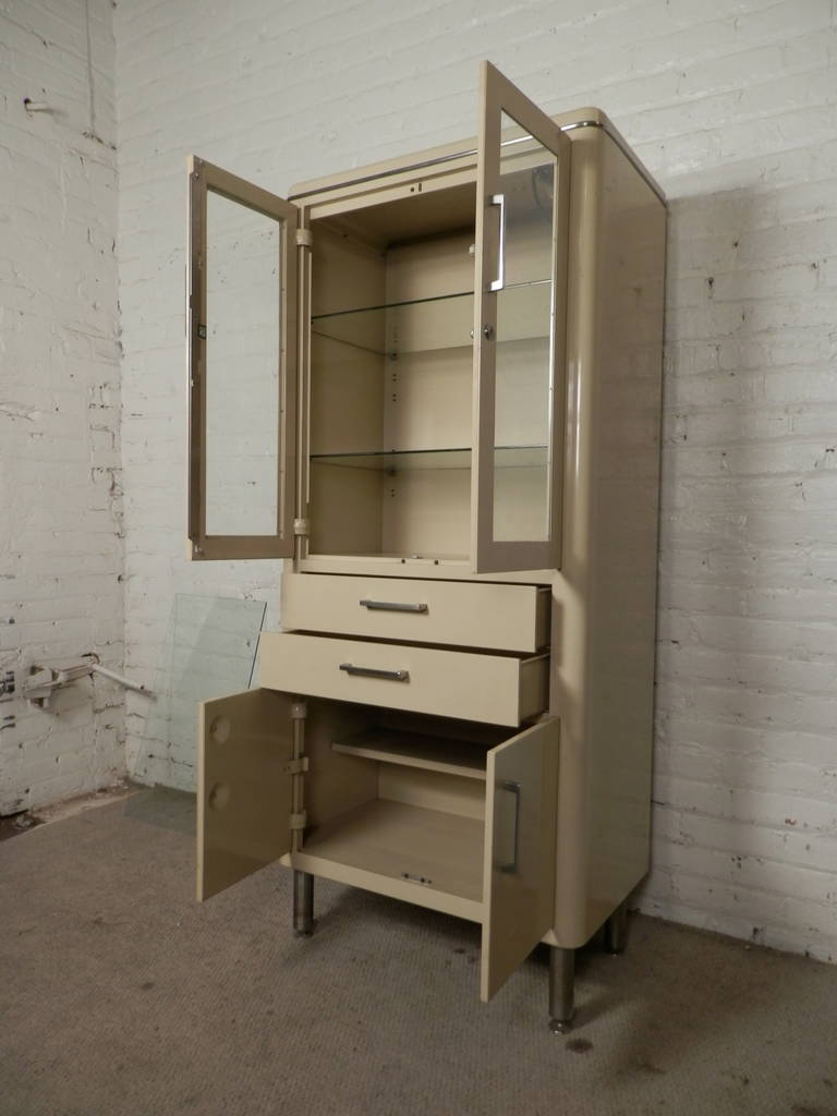 vintage metal medicine cabinet