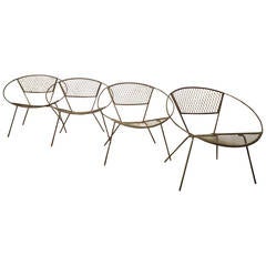 Eames Era Iron Patio Chairs