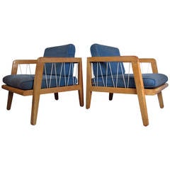 Pair of Edward Wormley Club Chairs for Drexel, c. 1947