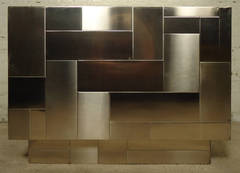 Mid-Century Cityscape Table By Paul Evans