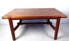 Scandinavian Modern Dining Room Table in Teak